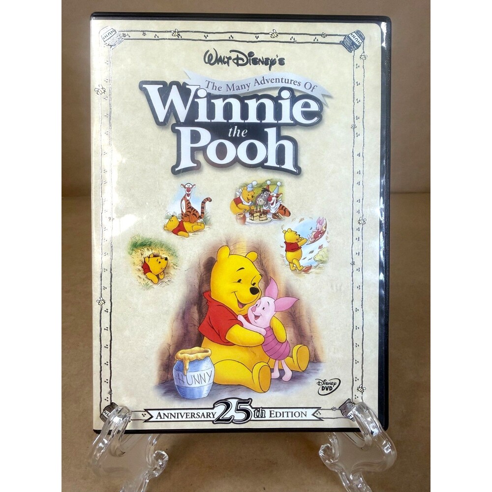 Walt Disney's The Many Adventures of Winnie the Pooh DVD (2002) 25th Anniversary
